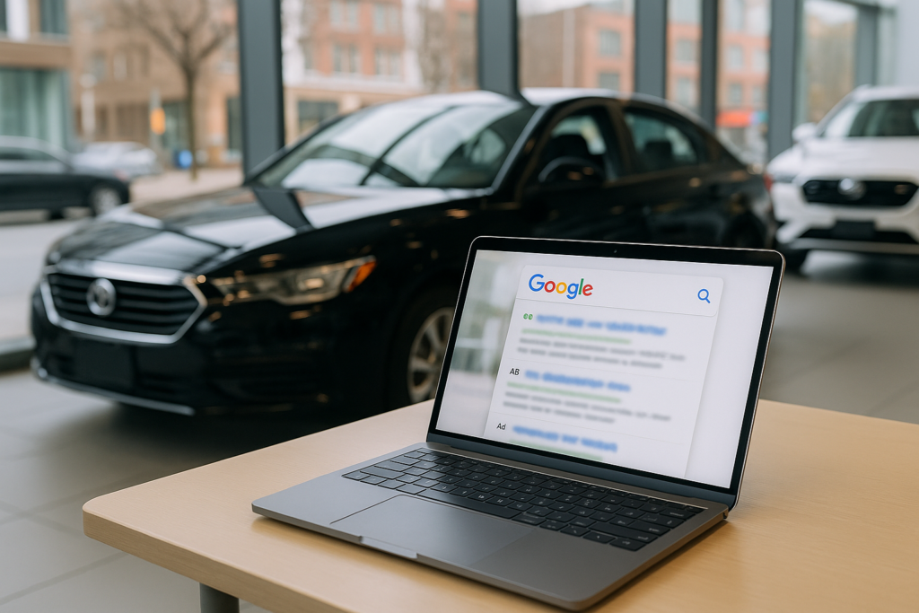 car dealership Google Ads Toronto