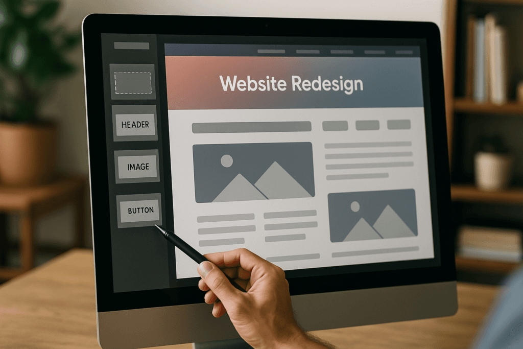 website redesign for small business
