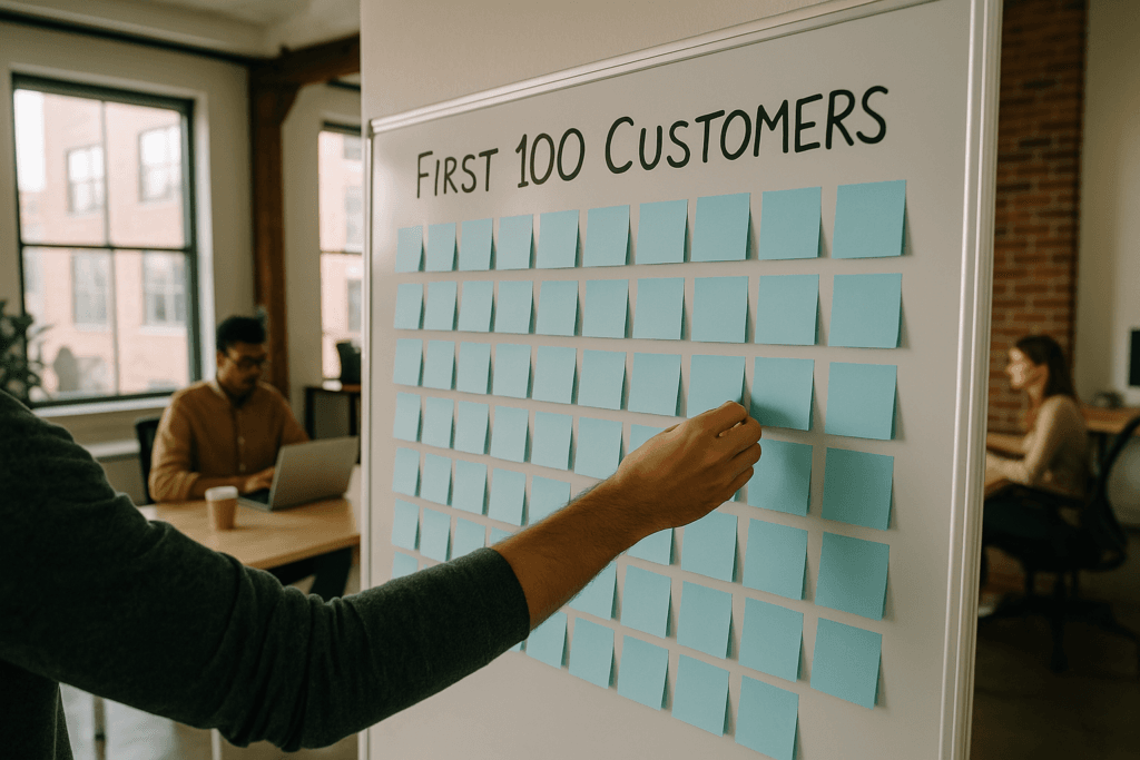 first 100 customers