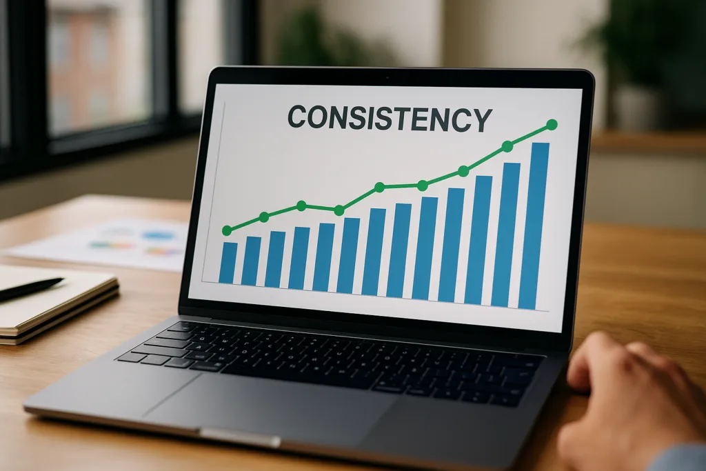 consistency in digital marketing
