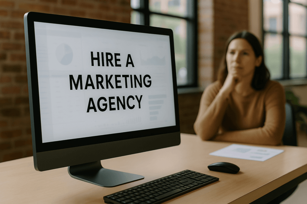 hire a marketing agency